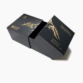 wholesale luxury honey jar gift box custom packaging box gift box packaging for honey with gold foil logo