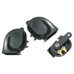 Factory super sound disc compact type car horn 12v denso horn