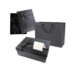 Luxury Custom Logo Printed Folding Paper Gift Boxes Recycled Cardboard Packaging Magnetic Closure Flat Box