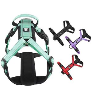 2024 Manufacturing Wholesale No Pull Dog Training Harness Adjustable Solid Pet Reflective Harness Vest for dog