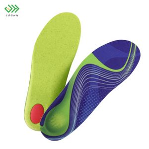 JOGHN Logo Badminton Shockproof Shoe Insoles for Plantar Fasciitis Sports Massage Insoles Print Unisex Foot Massager 500 Pairs