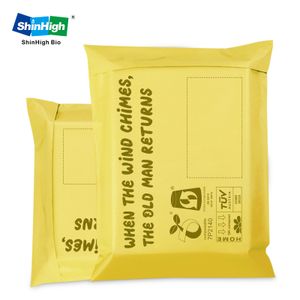 Biodegradable Mailing Packaging Poly mailer bag Shipping Envelope Custom Pink Shipping Cornstarch Mailer Bags Courier Bags