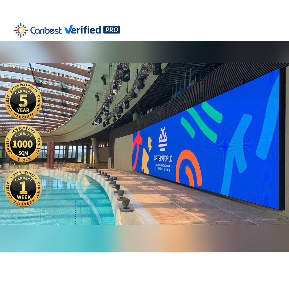 Canbest Opto-Electrical Science & Technology Co., Ltd. Canbest RH P1.5 P1.9 P2.6 2.6Mm COB Outdoor Rental Led Video Wall Display Screen Panel For Concerts Cinema Events Sports Bar