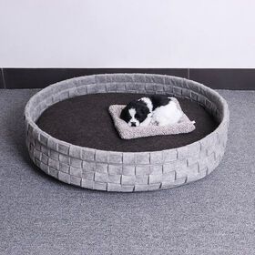 Super Large Durable Pet Bed Dogs Cats Basket Living Room Felt Pet Sofa