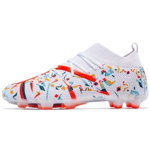 customs logo soccer Spikes Male female adult students outdoor use of non-slip breathable professional training football shoes