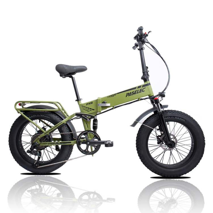 Langfang Rongsu New Energy Technology Co., Ltd. EU US Stock Foldable Electric Bike 750W 20*4 Inch Fat Tire Bicycle Folding e bike