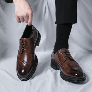 Mens Dress Shoes Genuine Leather Shoes Casual Luxury Sneakers Male New Trend 2024 Leisure Sneaker Loafers Wedding Office Shoes