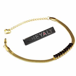 Personalized Stainless Steel Bracelet Jewelry, Cz Snake Bangle Bracelet