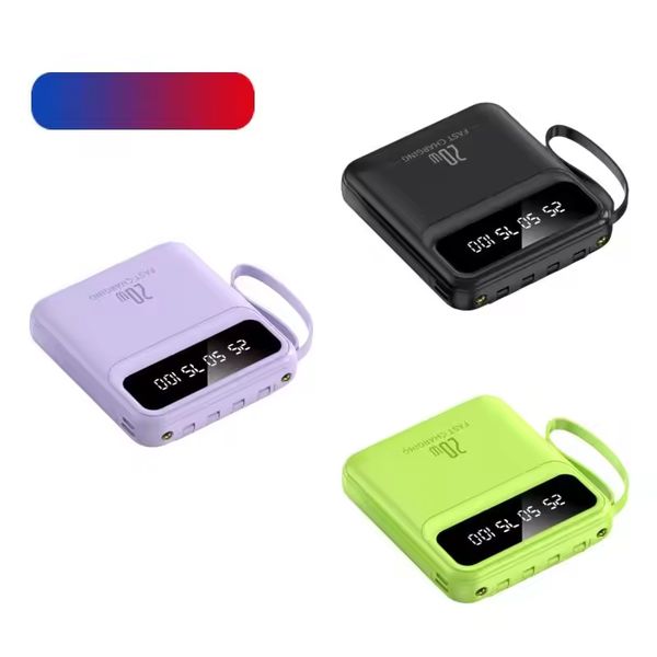 Custom Wireless Portatil Powerbank Logo Fast Charger Wholesale 10000mAh  Power Bank Portable Usb Pd Power Bank For Mobile use