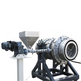 plastic hdpe pe pp ppr pipe product extrusion machine line