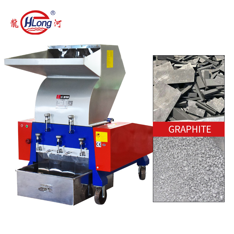 Longhe Graphite crusher plastic PVC shredding machine