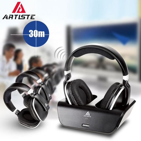 2.4G Digital Channel Frequency Hopping Wireless Hifi Home Theatre System TV Headset