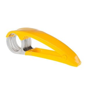 Multifunctional Stainless Steel Vegetable Fruit Safe Cutter Kitchen Tools Food Grade Banana Slicer