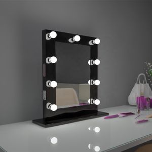 High quality Lighting Table Large Hollywood Led Wall Makeup Mirror For Cosmetic