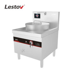 Commercial Kitchenware Stainless Steel Energy-Saving Induction Flat Stewpot Cooker
