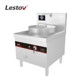 Commercial Kitchenware Stainless Steel Energy-Saving Induction Flat Stewpot Cooker