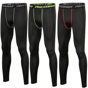 Men's Breathable Sports Compression Leggings Sports Tights Running Underwear Pants