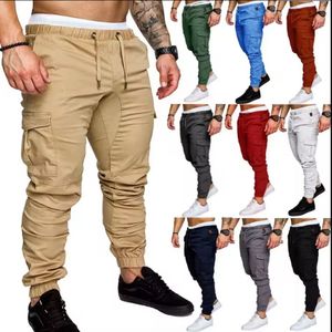 Multi Color wholesale cargo pant man 6 pockets man pant cargo Customized Logo Breathable Product Men Wear Cargo Joggers