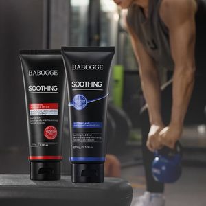 Soothing Massage Gel Cream for Body Relieves Muscle Problems before and after Exercise Helps Avoid Damage