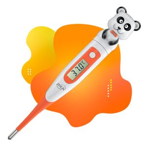 PANDA Sate-of-the-Art Kids 10 Second Animal Waterproof Flexible Oral Rectal Armpit Fever Medical Clinical Digital Thermometers