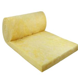 Thermal Glasswool Material Fire Resistant Heat Insulation Aluminum Foil Fiber Glass Wool Blanket