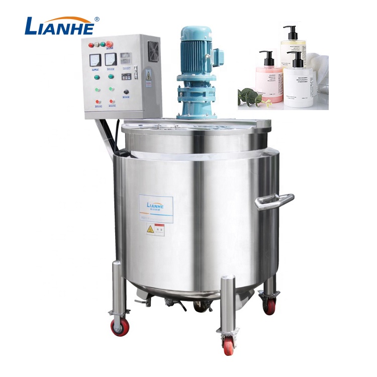 LIANHE 100-500L Liquid Shampoo Homogenizing Mixer Hand Wash Soap Mixing Machine Laundry Detergent Blender Homogenizer
