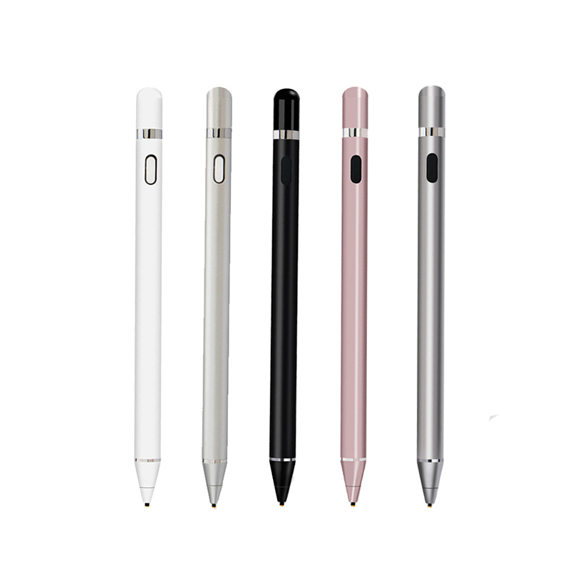 Yingkesong Biye Rearch And Development Center Shenzhen Co., Ltd. Promote Office School Universal Metal Active Capacitive Tablet Stylus Pen For Apple iPad Huawei Xiaomi Touch Screens Tablet
