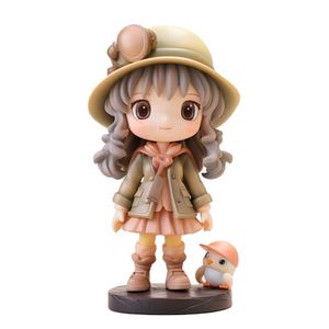 Custom Resin Toy Poly Anime Figure PVC Sweet Girl Desktop Collection  Cartoon Blind Box Ornament