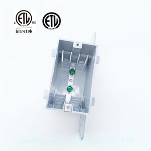1-gang plastic device box-SLH-1  Box Non-Metallic   RECTANGULAR ELECTRICAL PLASTIC Ceiling Box  cETL  listed