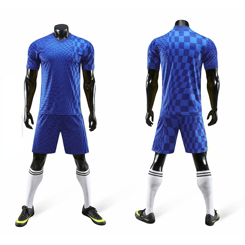 Zega Impex New Kids Football Kits Children's Soccer Sets Jersey Uniforms Training Suits Breathable Polyester Short Sleeved Jersey