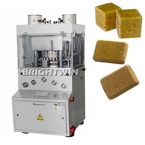 Fully Automatic maggi cube pressing machine beef seasoning cube making wrapping machine bouillon cubes packaging machine price