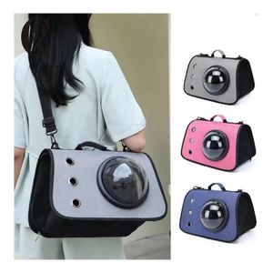 Light Weight Pet Travel Bag Upgraded Vent Holes Design Cat Carrier Handbag With Stubborn Shoulder Strap pets' bags