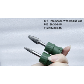 Tungsten Carbide Burr File Ceramic Burr Set Cylinder Ball Shape With End Cut Steel Rotary Bur Rotary Burrs