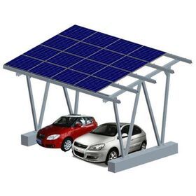 BRISTAR 2023 New Design Waterproof Solar Pv Car Parking Stainless Steel Carports Mounting Structure