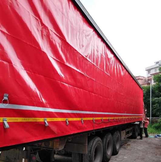 PVC Coated Tarpaulin Fabric Material for Awning Tent Truck Cover