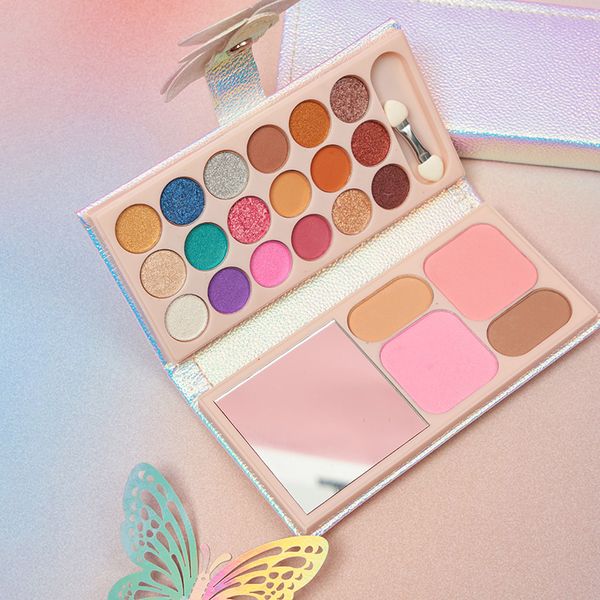 Eyeshadow Shimmer OEM Eye Makeup Custom Logo Multi-function Multi-colors Long Lasting
