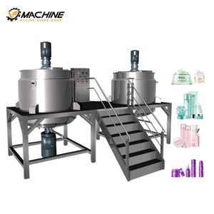 VP Full Production Line Detergent Liquid Soap Shampoo Shower gel Making Packing production Machine Line Mixing Tank