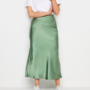 Latest Design Shiny Slim Cut High-Waist Cotton Plus size Women Knitted long skirt Dresses For Women Clothing Breathable skirts