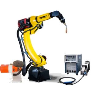 FANUC ARC Mate 100ID Welding Robot With MEGMEET Welder And Positioner for Welding Stainless Steel Sheet Components and Parts