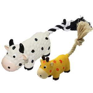 Little Live Puppy Chew Pet Toy Strong Durable Teeth Cleaning Fetch Throw Rope Toy OEM Factory Latex Dog Toy for Small Middle Dog