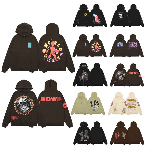 Men's Clothing Cactus Jack Hoodies Sweatshirts Pullover Streetwear Top Quality 100% Cotton Heavyweight Hoodie Men
