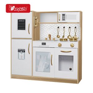 FSC Factory Wooden Pretend Play Kitchen Toy Set for Kids with Light W10C970
