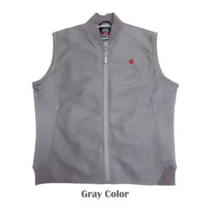 Women Best Lightweight Gray 5V USB Charging Heated Vest For Outdoor Camping Hiking Fishing Motorcycle
