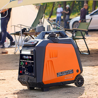 Guangxi Qingqiu Energy Conservation Technology Co., Ltd. Air Cooled 3.5kw 230V Portable Silent gasoline Electrostatic Generator Three Phase 230v