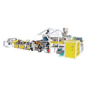 Plastic PET Sheet Extrusion Making Machinery/ PET thermoforming sheet making machine