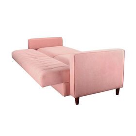 Customized Price 2 Seater Fabric Upholstered Reclining Folding Sofa Bed Furniture Sofa Beds Low Prices For Home Office