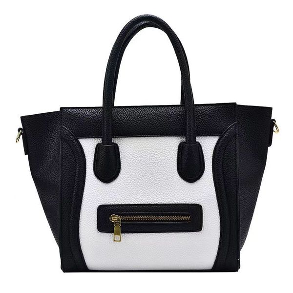women's shoulder tote bag luxury designer fashion retro pu leather soft office tablet travel hand bags for ladies