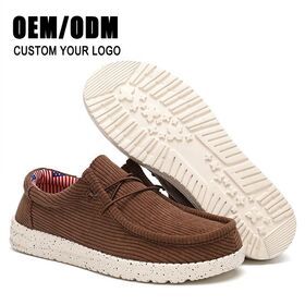 Custom Unisex Dress Shoes Men Loafers Luxury Casual Boat Shoes Blue Men's Shoes Formal Casual