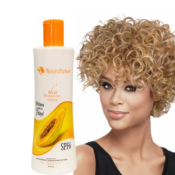 NAGOSUNA Custom Papaya body skin high quality whitening perfumed repair body lotion