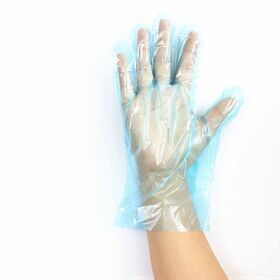 Disposable Transparent Food Grade Poly Gloves PE CPE TPE Gloves Individually Packed Plastic Gloves for Fast Food Kitchen